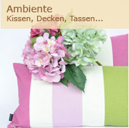 Ambiente - Kissen, Decken, Tassen