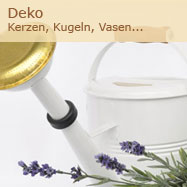 Deko - Kerzen, Kugeln, Vasen